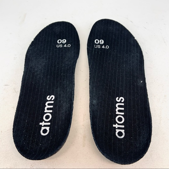 Atoms Black White Women's Model 000 Everyday Sneakers, size 5.5 - Picture 7 of 11